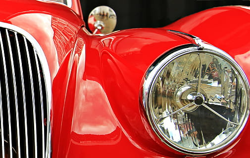 Scheinwerfer ausgeschaltet, Jaguar, Oldtimer, rot, Auto, klassisch, Automobil, altes Auto, Oldtimer Automobil, alt, Fahrzeug, Seltenheit, Sportwagen, Emblem, historisch, England, pkw, Begleiter, altes Fahrzeug, Chrom, Marke, Detail, Edelkarosse, Statussymbol, Logo, Nostalgie, retro, Oldie, Automarke, Scheinwerfer, Gitter, Transport, Sammlerauto, Landfahrzeug, Vorderansicht, Retro-Stil, altmodisch, Transportmittel, Kraftfahrzeug, glänzend, Metall, Nahansicht, Reflexion, Reichtum, Lichtanlage, keine Leute, Luxus, Antiquität, silberfarben, Rad, 1080P, CC0, gemeinfrei, lizenzfrei