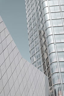 glasbygning, Foto, dagtimerne, bygning, mønster, tårn, glas, afspejling, skyskraber, blå, Blackfriar, en blackfriars, detalje, arkitektur, sol, highrise, London, bygning udvendig, bygget struktur, lav vinkel visning, by, kontorbygning udvendig, moderne, himmel, ingen mennesker, kontor, dag, glas - materiale, natur, høj - høj, udendørs, skyfri himmel, sølvfarvet, 5K, CC0, offentligt domæne, royaltyfrie