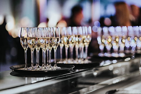 bar, Interior, inside, pub, joint, restaurant, party - Social Event, alcohol, banquet, food And Drink Industry, event, drink, wedding Reception, celebration, dinner, food Service Occupation, in A Row, elegance, drinking Glass, large group of objects, indoors, bottle, food and drink, table, glass - material, close-up, selective focus, no people, glass, candle, reflection, focus on foreground, still life, household equipment, business, burning, bar - drink establishment, flame, fire, bar counter, luxury, 4K, CC0, public domain, royalty free