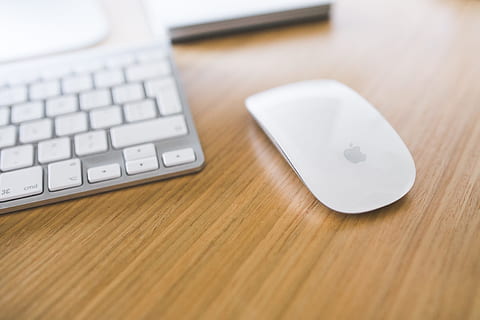 white, beige, wooden, surface \, Photo, white Apple, Apple Magic mouse, surface, technology, apple, mac, mouse, keyboard, desk, work, workspace, working space, office, table, computer keyboard, close-up, wood - material, no people, computer, computer equipment, communication, desktop pc, indoors, wireless technology, connection, business, computer network, computer mouse, furniture, internet, computer key, 2K, CC0, public domain, royalty free