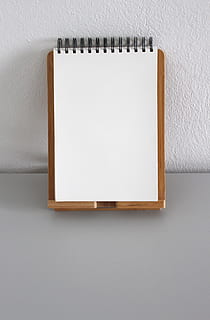 white, paper, brown, board, blank, empty, notebook, book, leave, untitled, list, own label, arch, letters, blank pages, office supplies, book pages, stationery, document, greeting card, map, type of paper, scrapbook, diary, note, draw, office accessories, guestbook, background, notes, copy space, no people, indoors, white color, note pad, high angle view, studio shot, close-up, single object, simplicity, creativity, business, spiral notebook, directly above, absence, gray, office, 4K, CC0, public domain, royalty free