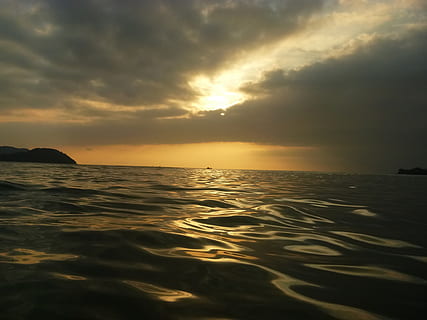 Sol, beschädigen, Strand, Sonnenuntergang, Himmel, Wasser, Meer, Szenen - Natur, Schönheit in der Natur, wolke - himmel, Horizont über Wasser, Horizont, Ruhe, ruhige Szene, Ufergegend, Natur, idyllisch, keine Leute, Nicht-städtische Szene, orange Farbe, draußen, Sonnenlicht, 1080P, CC0, gemeinfrei, lizenzfrei
