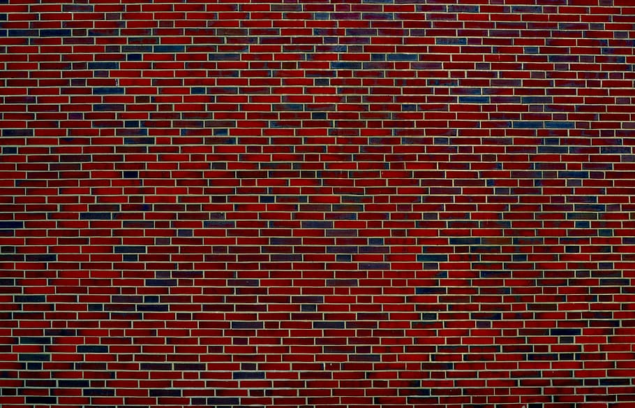 clínquer, maó, paret de maó, fons, clínquer, maó, paret, vermell, casa, façana, edifici, paret de pedra, maons, pedres, maçoneria, funció de construcció de parets, marc complet, patró, textura, cap gent, estructura construïda, primer pla, repetició, dia, arquitectura, graffiti, disseny, resum, a l'interior, efecte texturat, 4K