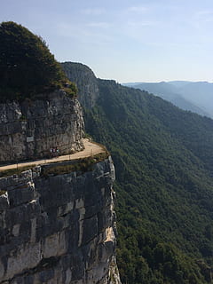 takas, kalnas, žygiai, pobūdį, žalias, vaikščioti, ramybė, Italija, miškas, wwf, kraštovaizdį, veneto, ekskursija, kelionė, vaizdai - gamta, grožis gamtoje, dangus, dieną, medis, istorija, ramioje scenoje, augalų, pastatyta struktūra, aplinką, architektūra, praeitis, ne miesto scenoje, kalnų, kelionės tikslai, sienos, nėra žmonių, fortas, lauke, senovės civilizacija, 2K, CC0, Viešasis domenas, nemokamai
