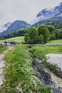 dağlar, alp, yürüyüş, zirve, tatil, macera, orman, Kaya, otel, alm, emeklilik, dinlenme, peyzaj, doğa, gökyüzü, yaz, Bavyera, üst bavyera, Ramsau, Hintersee, dağ, avrupa alpler, açık havada, scenics, Avrupa, yeşil renk, bitki, ağaç, doğada güzellik, manzaralar - doğa, huzur, Su, sakin sahne, büyüme, bulut - gökyüzü, gün, çimen, dağ silsilesi, kentsel olmayan sahne, çevre, insansız, akarsu akan su, akan su, akan, 5K, CC0, kamu malı, telif ücretsiz