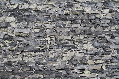 graue Mauer, Stein, Textur, Wand, Fassade, Gebäude, Backstein, Hintergründe, Wandbau - Funktion, Muster, stein material, alt, die Architektur, texturiert, gebaute Struktur, Material, Gebäudehülle, Rau, Baugewerbe, Architektur und Gebäude, grau, Ziegelwand, Vollbild, keine Leute, Steinwand, Tag, solide, draußen, verwittert, Nahansicht, Natur, große gruppe von gegenständen, ruiniert, Struktureffekt, 5K, CC0, gemeinfrei, lizenzfrei