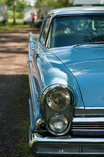 auto, lincoln, Old Timer, klassiek, detailopname, detail-, cool figuur, automotive, PKW, oldtimertentoonstelling, oldtimer auto, autodetail, oud, historisch, oldtimer gp, vintage auto, landvoertuig, wijze van transport, motorvoertuig, vervoer, focus op de voorgrond, koplamp, retro gestileerd, dag, geen mensen, blauw, stad, metaal, buitenshuis, stationair, straat, parkeren, chroom, zilverkleurig, 4K, CC0, publiek domein, royaltyvrij
