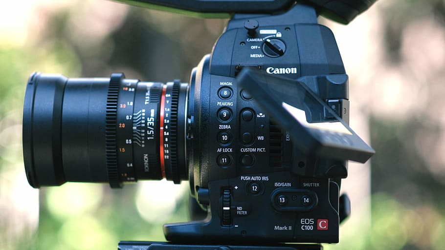 derinlik, alan fotoğrafçılığı, siyah, canon dslr kamera, canon eos dslr kamera, kamera, ekipman, kanon, lens, film, kamera - fotoğrafik donanımlar, fotoğrafçılık temaları, teknoloji, iletişim, kapatmak, televizyon kamerası, dijital kamera, sanat kültürü ve eğlence, fotoğrafik donanım, lens - göz, yayın, Film endüstrisi, lens - optik alet, medya, sanayi, ön plana odaklanmak, profesyonel meslek, insanlar, elektrikli ekipman, video, Kamera operatörü, 4K