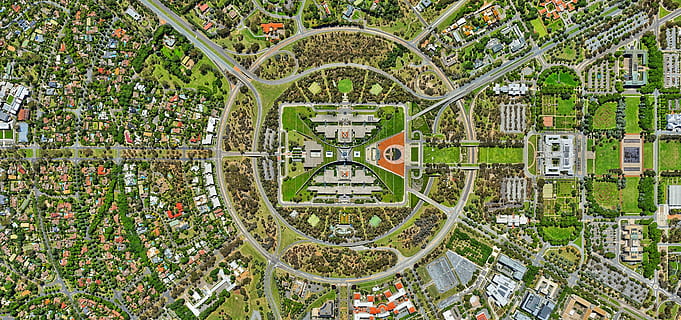 aereo, fotografia, edifici, tiro, calcestruzzo, strutture, vista aerea, vista drone, modello, guardando giù, paesaggio, città scape, verde, cerchio, astratto, strade, vista a volo d'uccello, fuco, arancia, Marrone, albero, strada, colore verde, pianta, giorno, architettura, struttura costruita, nessuno, città, all'aperto, creatività, esterno dell'edificio, arte e artigianato, crescita, natura, design, fotogramma intero, avvicinamento, metallo, 4K, CC0, dominio pubblico, privo di copyright