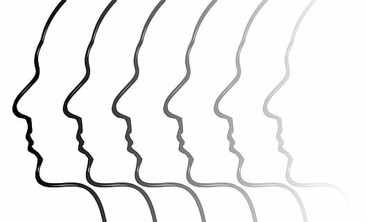 illustration de visage humain, tête, cerveau, pensées, corps humain, visage, psychologie, concentration, des idées, visage dessiné, dessin, des questions, demande, doute, dédoublement de la personnalité, le chaos, insécurité, anxiété, pensée, peur, affaires, personne, encre, arrière-plans, fermer, fond blanc, journée, à l'intérieur, prise de vue en studio, couleur blanche, modèle, coupé, silhouette, dans une rangée, lien, conception, Bureau, répétition, simplicité, groupe d'objets, forme, papier, 8K