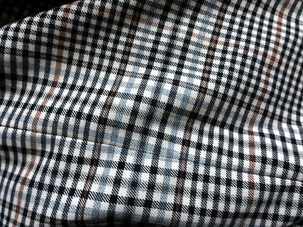 Stoff, Textil-, Textur, Muster, Beige, Fliesen, Vollbild, Hintergründe, keine Leute, Nahansicht, drinnen, texturiert, Karomuster, abstrakt, Design, Technologie, Studioaufnahme, Kleidung, Mann gemacht, Menschen gemacht Objekt, selektiver Fokus, Wiederholung, Verbindung, Tischdecke, 2K, CC0, gemeinfrei, lizenzfrei