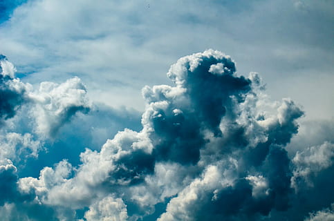 dannelse af skyer, himmel, Sky, blå, natur, vejr, sky - himmel, luft, baggrunde, cloudscape, dag, udendørs, sommer, plads, fluffy, cumulus sky, hvid, miljø, atmosfære, skønhed i naturen, vind, overskyet, scenics - natur, dramatisk himmel, ingen mennesker, hvid farve, humørlig himmel, meteorologi, klima, blødhed, ren, 4K, CC0, offentligt domæne, royaltyfrie