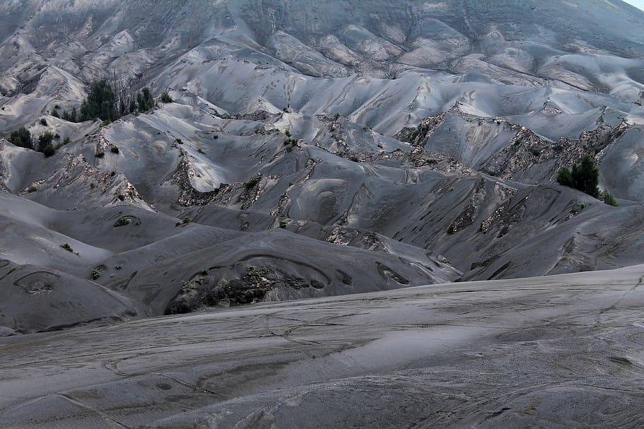 bromo, gunung, sorra, Java oriental, java, indonèsia, volcà, muntanya, volcanisme, erupció, pedra de sorra, paisatge, naturalesa, escena tranquil·la, escenics - natura, tranquil·litat, bellesa a la natura, cap gent, escena no urbana, geografia física, medi ambient, dia, vista d’angle alt, geologia, a l'aire lliure, rock, terra, Serra, remot, sòlid, clima àrid, clima, 4K