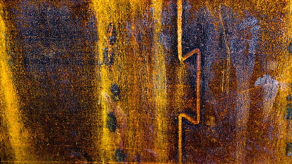 Rust, Texture, Pattern, Metal, rusted, steel, iron, rough, surface, wood - material, textured, full frame, close-up, backgrounds, no people, rusty, weathered, old, run-down, decline, damaged, deterioration, yellow, day, bad condition, obsolete, abstract, textured effect, 4K, CC0, public domain, royalty free