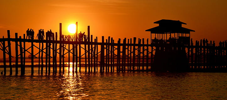 bakgrunnsbelyst, Strand, bro, soloppgang, Brygge, skumring, kveld, lys, logger, hav, mennesker, refleksjon, strandlinjen, silhouette, sol, solnedgang, vann, himmel, arkitektur, bygget struktur, natur, reisemål, skjønnhet i naturen, naturskjønnhet - natur, bygge eksteriør, ro, oransje farge, by, utendørs, 4K, CC0, offentlig domene, opphavsrett gratis
