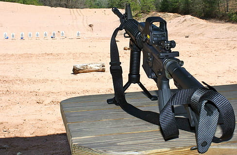 gun, machine, ar, sunlight, weapon, sand, land, nature, no people, day, metal, military, outdoors, the past, sunny, history, shadow, conflict, cannon, wood - material, protection, 2K, CC0, public domain, royalty free