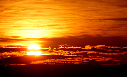 clouds during sunset, sunset, sky, sun, cloud, twilight, red, cloud - sky, beauty in nature, orange color, scenics - nature, sunlight, tranquility, tranquil scene, idyllic, nature, no people, awe, silhouette, majestic, dramatic sky, yellow, outdoors, environment, bright, romantic sky, 2K, CC0, public domain, royalty free