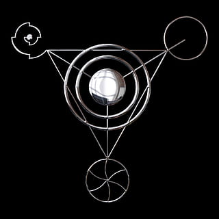 geometry, maths, design, shape, mathematical, symbol, illuminated, black background, lighting equipment, glowing, studio shot, electricity, night, light bulb, indoors, technology, copy space, no people, light - natural phenomenon, pattern, creativity, dark, single object, electric lamp, light, modern, power supply, electrical equipment, 2K, CC0, public domain, royalty free