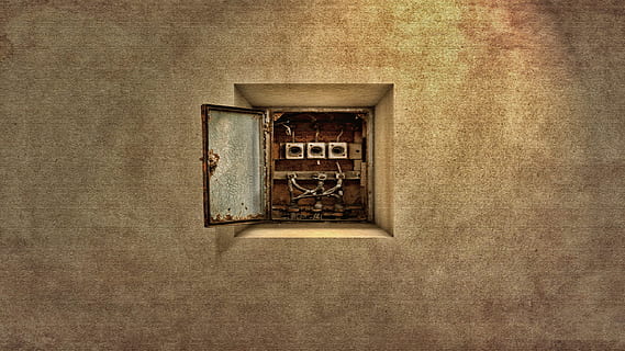 oud, muur, retro, roestig, huis, verouderd, vuil, montuur, de elektrische bediening, muur - bouwfunctie, architectuur, communicatie, ingebouwde structuur, geen mensen, dag, tekst, buitenkant van het gebouw, correspondentie, detailopname, mail, metaal, venster, postbus, buitenshuis, brief, veiligheid, hout - materiaal, 2K, CC0, publiek domein, royaltyvrij