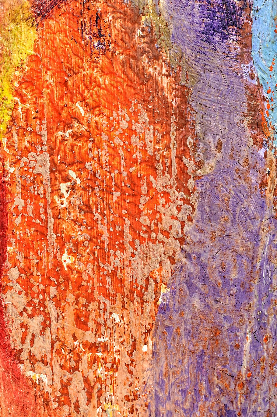 rámec, výkres, barva, textura, malovat, zeď, tinte, grafika, pastely, umělec, celý rám, pozadí, nikdo, texturou, oranžová barva, den, detail, nástěnný prvek, zvětralý, tvořivost, vzor, venku, Příroda, Červené, umění a řemesla, kmen stromu, hrubý, kufr, rostlina, architektura, efekt, 4K