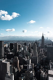 die Architektur, Gebäude, Infrastruktur, Wolkenkratzer, Horizont, Stadt, Turm, Gebäudehülle, gebaute Struktur, Stadtbild, Himmel, Bürogebäude außen, große Höhe, wolke - himmel, Menge, modern, Tag, überfüllt, Natur, Büro, Reiseziele, draußen, Finanzviertel, Siedlung, 2K, CC0, gemeinfrei, lizenzfrei