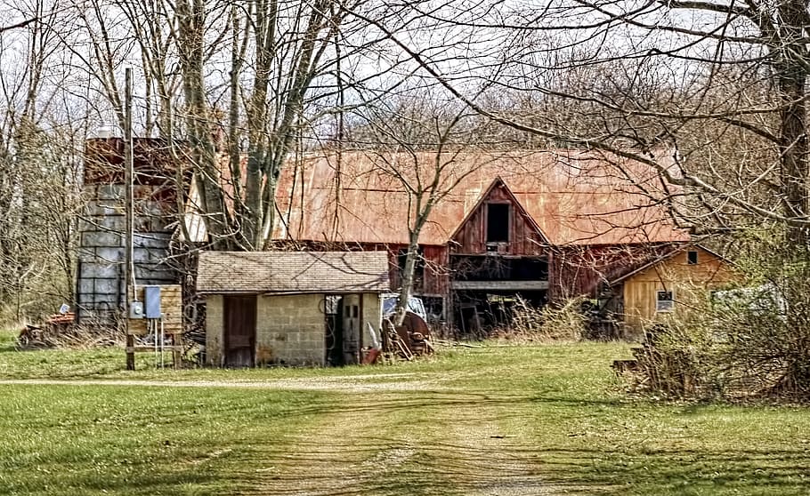 graner, rústic, graners, ohio, art digital, rural, escènic, país, camp, paisatge, cobert, coberts, granja, granges, agricultura, agrícola, Masia, campanar, comtat, americana, foto, fotografia, estructura, estructures, sturgell, William Sturgell, factura sturgell, històric, decoració de la llar, edificis, núvols, cel, arbre, arbres, ennuvolat, cels, males herbes, comtat del campanar, urbana, arquitectura, estructura construïda, exterior de l'edifici, edifici, planta, casa, arbre nu, herba, dia, barri residencial, cap gent, naturalesa, abandonat, terra, vell, a l'aire lliure, escena rural, 2K