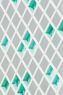 green, white, gray, illustration, diamond, digital, wallpaper, line, square, tile, pattern, geometric, window, facade, texture, architecture, minimal, street, sim, blue, shape, green color, full frame, no people, backgrounds, multi colored, built structure, low angle view, repetition, building exterior, day, glass - material, geometric shape, side by side, wall - building feature, outdoors, turquoise colored, 4K, CC0, public domain, royalty free