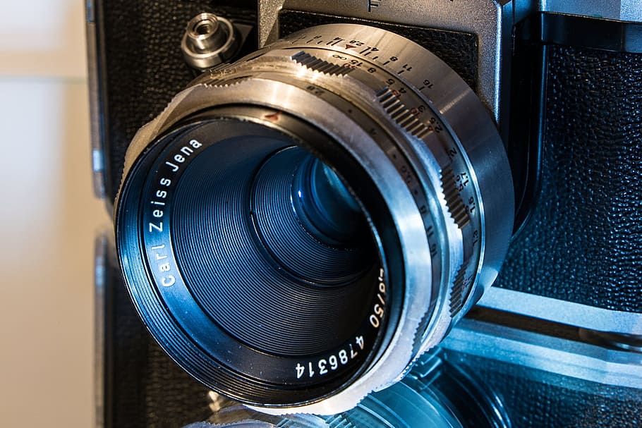 kamera, kamera, kameralinsen, magi, Tessar, linse, kamera, øjeblik, kamera - fotografisk udstyr, objektiv - optisk instrument, fotografering temaer, udstyr, teknologi, enkelt objekt, gammel, tæt på, ingen mennesker, indendørs, blå, objektiv - øje, fotografisk udstyr, optisk instrument, sort farve, digitalt kamera, ekstrem nærbillede, metal, tekst, moderne, SLR kamera, 1080P