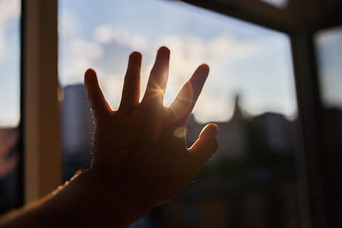sol kişi eli, Güneş ışınları, eller, gölge, siluet, insan eli, el, insan vücudu parçası, gökyüzü, insan parmağı, parmak, vücut parçası, dokunma, ön plana odaklanmak, bir kişi, kapatmak, doğa, Güneş ışığı, ulaşan, Güneş, açık havada, gün, aydınlatmalı, bulut - gökyüzü, el kaldırdı, 5K, CC0, kamu malı, telif ücretsiz
