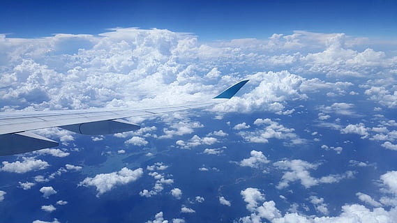 himmel, Sky, fly, a350, blå, flyvende, transportmidler, luft, luftfoto, luftfartøj, kommerciel flyvemaskine, sky - himmel, stratosfæren, rejse, flyvinger, natur, højt op, over, høj vinkel visning, ingen mennesker, scenics, baggrunde, cloudscape, vindue, dag, skønhed i naturen, transportform, Midt i luften, udendørs, meteorologi, 5K, CC0, offentligt domæne, royaltyfrie
