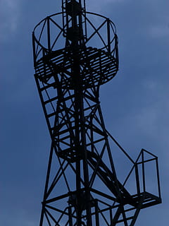 vindmølle, stub, jern, himmel, bygget struktur, arkitektur, lav vinkel visning, metal, natur, tårn, teknologi, ingen mennesker, forbindelse, brændstof og elproduktion, silhuet, udendørs, dag, meddelelse, skyfri himmel, gitter, elektricitet, mønster, Strømforsyning, global kommunikation, stål, bjælke, elektrisk udstyr, 4K, CC0, offentligt domæne, royaltyfrie