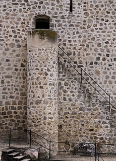 castello, pietra, fortezza, Torre, vecchio edificio, storico, parete, vecchio, caratteristica della parete, nessuno, modello, pavimentazione, piastrella, in casa, trasparente, bottiglia, struttura costruita, contenitore, architettura, natura morta, avvicinamento, metallo, vetro - materiale, plastica, natura, pavimento piastrellato, 4K, CC0, dominio pubblico, privo di copyright