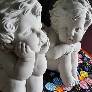 boneka, melihat, dewa asmara, perwakilan, seni dan kerajinan, representasi manusia, patung, kreativitas, kerajinan, tidak ada orang, dalam ruangan, merapatkan, warna putih, keserupaan pria, kerohanian, mainan, kepercayaan, agama, mamalia, 2K, CC0, domain publik, bebas royalti