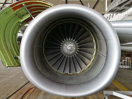 Flugzeugteil, Flugzeugmotor, Vorderseite, Jet, Transport, Flugzeug, Motor, Maschinen, Spiral-, Motor-, Turbine, Maschine, Luftfahrt, Ebene, Instandhaltung, Metall, Klinge, Düsentriebwerk, Luft-und Raumfahrtindustrie, Industrie, Verkehrsflugzeug, Luftfahrzeug, Geometrische Figur, gestalten, Transportmittel, Kreis, Design, keine Leute, Muster, Tag, Reise, Flughafen, Technologie, 4K, CC0, gemeinfrei, lizenzfrei