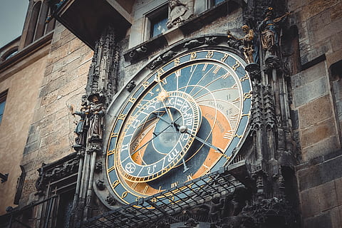 city, art, wall, vintage, ancient, antique, architecture, arrows, clock, design, gothic, time, tourism, travel, urban, building exterior, built structure, roman numeral, astronomical clock, low angle view, clock tower, building, no people, space, travel destinations, astronomy, day, astrology sign, old, outdoors, clock face, astrology, ornate, 5K
