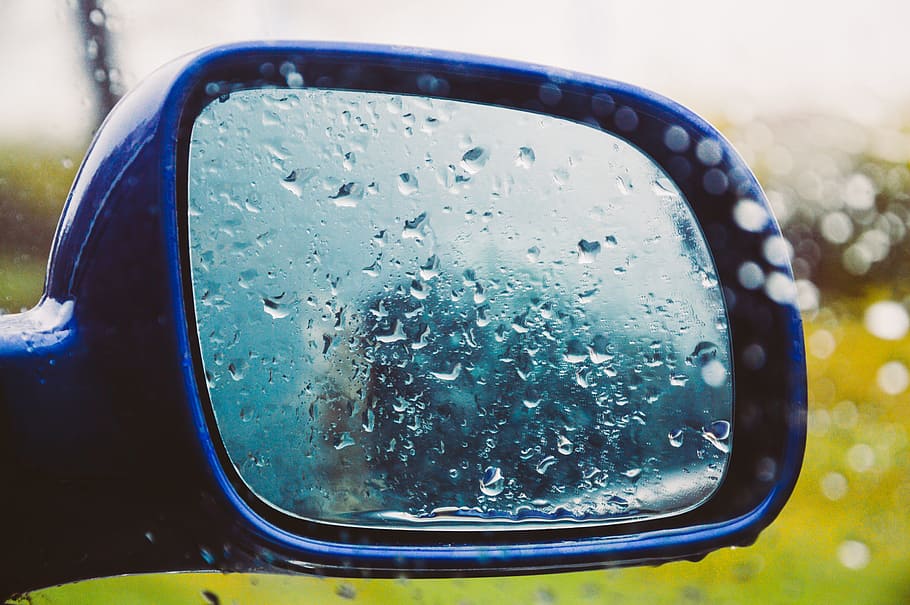 spejl, vindue, regner, våd, regn dråber, bil, vand, dråbe, tæt på, natur, glas - materiale, regn, gennemsigtig, ingen mennesker, regndråbe, indendørs, regntiden, transportform, fokus på forgrunden, dag, briller, 5K