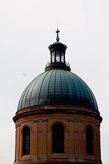 skleněná kopule věž, budov, struktura, architektura, design, mezník, přejít, kostel, kupole, katedrála, slavné místo, náboženství, exteriér budovy, stavba, nebe, budova, čisté nebe, nikdo, destinace, Příroda, cestovat, nízký úhel pohledu, víra, místo uctívání, duchovno, Dějiny, minulost, den, věž, vyšperkovaný, 2K, CC0, veřejná doména, bez autorských práv