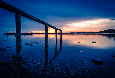 apă, cer, reflecţie, apus de soare, zori de zi, călătorie, natură, pod, amurg, soare, orizontală, lac, dig, plajă, schönwetter, vară, Lacul Constance, expunere lungă, peisaj, vreme, panoramă, siluetă, tapet, fundal, fundal de ecran, ecran de fundal, liniște, nor - cer, o scenă liniștită, scenice - natura, frumusețe în natură, mare, albastru, nici o persoana, arhitectură, în aer liber, iluminat, 4K, CC0, domeniu public, fără drepturi de autor