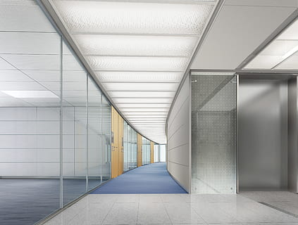 photo, sentier, bâtiment, immeuble de bureaux, villa, le rendu, visualisation, architecture, visualisation 3d, visualisation architecturale, paysage, cgi, à l'intérieur, structure construite, arcade, couloir, vide, personne, moderne, sol, construction de murs, la voie à suivre, absence, plafond, direction, colonne architecturale, journée, entrée, porte, nettoyer, 2K, CC0, domaine public, libre de droits