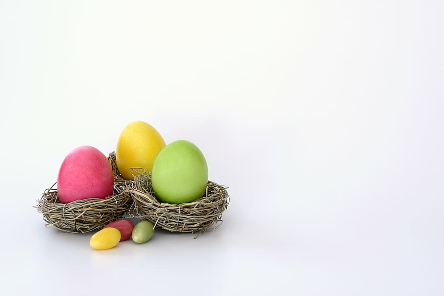 rosa, groc, verd, ou de Pasqua, marró, niu, niu de Pasqua, ous de Pasqua, ous de sucre, colorit, Pasqua, decoració, Feliç Pasqua, decoració de pasqua, ous petits, color, tema de pasqua, dolç, deliciós, alegre, de colors, ous bullits, cuit, hartgekocht, forma d'ou, celebració de Pasqua, menjar i beguda, celebració, menjar, cultures, tir de l'estudi, esdeveniment de celebració, còpia espai, caramels, ou, festa, multicolor, grup d'objectes, vacances - esdeveniment, fons blanc, a l'interior, menjar dolç, cap gent, primavera, temptació, 5K