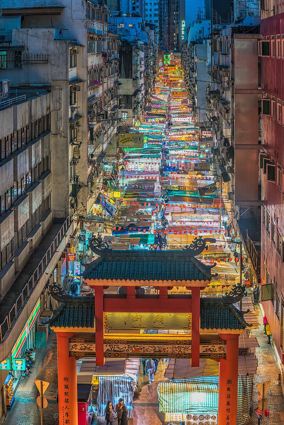 strada durante il giorno, strada, giorno, Asia, architettura, posto famoso, culture, cina - asia orientale, scena urbana, cultura dell'est asiatico, struttura costruita, viaggio, destinazioni di viaggio, esterno dell'edificio, tempio - edificio, turismo, città, all'aperto, vista dall'alto, persone reali, costruzione, multicolore, mercato, persone accessorie, gruppo di persone, folla, grande gruppo di persone, attività commerciale, scelta, 5K