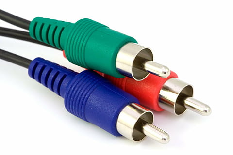 component, vídeo, cable, dirigir, vermell, verd, blau, digital, transmissió, fono, endolls, equipament, tallar, cable d’ordinador, macro, tecnologia, xarxa d’ordinadors, connexió, endoll de connexió de xarxa, Internet, metall, multicolor, primer pla extrem, color verd, primer pla, comunicació, ciència, fons blanc, cap gent, línia telefònica, comunicacions globals, inserció, 720P, CC0, domini públic, lliure de regalies