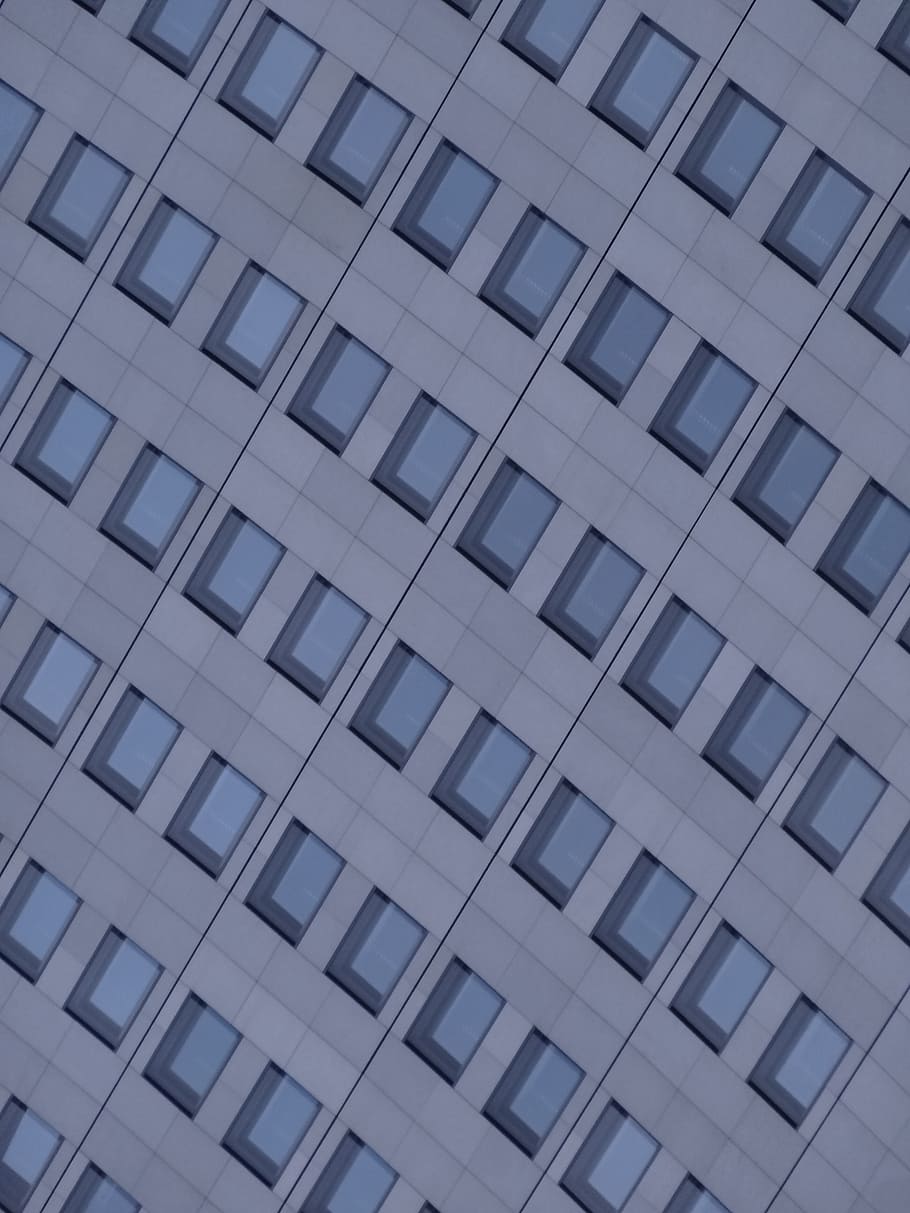 vindue, hjem, bygning, facade, væg, skyskraber, by, arkitektur, glas vindue, front vindue, urban scene, kontorbygning, bygning udvendig, bygget struktur, moderne, fuld ramme, lav vinkel visning, baggrunde, ingen mennesker, mønster, gentagelse, dag, design, form, udendørs, kontor, kontorbygning udvendig, geometrisk form, lejlighed, 2K