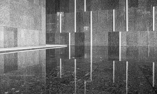 light and shadow, reflection, texture, architecture, built structure, no people, building exterior, day, city, water, building, outdoors, full frame, nature, backgrounds, wall - building feature, wet, window, glass - material, rain, pattern, skyscraper, 5K, CC0, public domain, royalty free