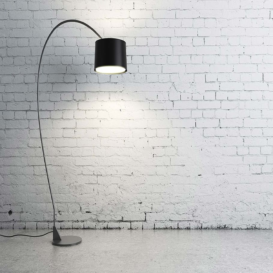 convertido, negro, lámpara torchiere, ladrillos, lámpara, ligero, pared, pared - característica de la construcción, ladrillo, pared de ladrillo, equipo de iluminación, arquitectura, electricidad, estructura construida, nadie, tecnología, Luz eléctrica, iluminado, adentro, conexión, lámpara eléctrica, luz - fenómeno natural, día, equipo eléctrico, fuente de alimentación, 720P