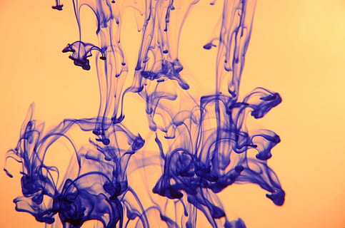 Hintergrund, Farbe, tropfen, Flüssigkeit, Wasser, Tinte, Blau, Orange, abstrakt, Hintergründe, Studioaufnahme, farbiger Hintergrund, Bewegung, drinnen, Auflösung, Gelb, Nahansicht, keine Leute, Mischen, Kreativität, mehrfarbig, Natur, fließend, Strudel, Verschmutzung, abstrakte Hintergründe, Weichheit, 4K, CC0, gemeinfrei, lizenzfrei