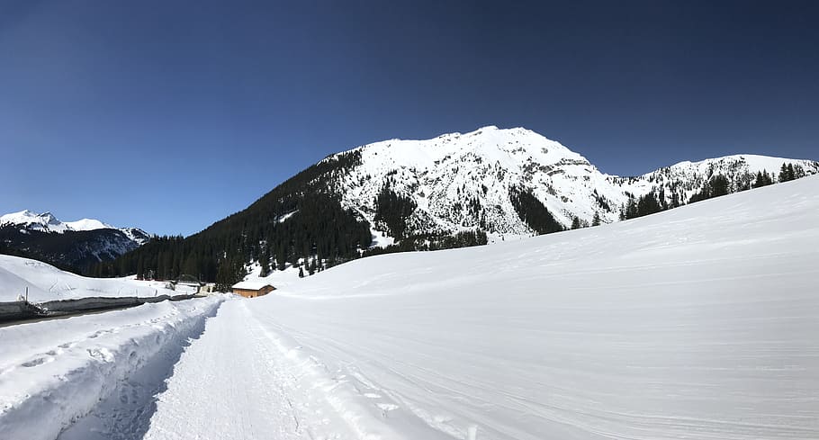 neu, hivern, fred, muntanya, congelat, turó, panorama, paisatge, arbre, imatge panoràmica, Austràlia, lermoos, viatjar, esquiar, àrea d'esquí, temperatura de fred, cel, escenics - natura, esport, bellesa a la natura, medi ambient, naturalesa, dia, muntanya nevada, Serra, blau, Color blanc, terra, esport d'hivern, cim de muntanya, arbre de coníferes, nevar, pi, 5K