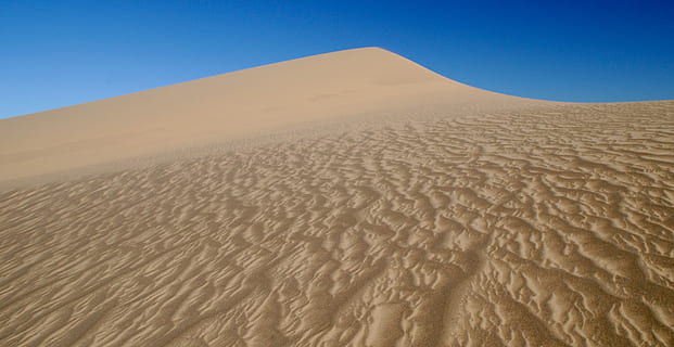 duna, písek, struktura, Mongolsko, gobi, horký, písečná duna, poušť, pouštní krajina, suché podnebí, krajina, scén, přistát, scenics - příroda, životní prostředí, nebe, Příroda, klimatu, nikdo, den, klid, modrý, destinace, krása v přírodě, venku, slunečního světla, klidné scény, 2K, CC0, veřejná doména, bez autorských práv
