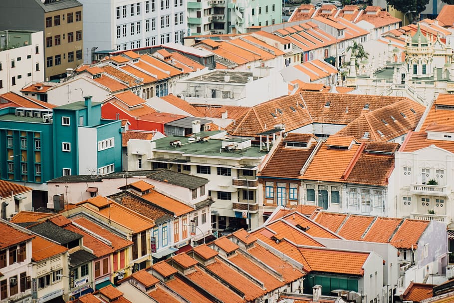 arhitectură, clădire, infrastructură, rooftops, case, oraș, exteriorul clădirii, zonă rezidențială, construită, mulţimea, aglomerat, vedere în unghi mare, casă, acoperiş, fereastră, peisaj urban, zi, cadru complet, viata de oras, apartament, în aer liber, comunitate, dezvoltare de locuințe, țiglă, 4K