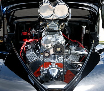 køretøj, krom motor, overskrifter, bilmotor, Høj ydeevne, tilpasset, krom, motor, bil, hastighed, transportmidler, auto, race, teknologi, strøm, hurtig, automobil, maskine, automotive, køre, metal, ingeniørarbejde, mekanisk, design, detaljeret, transportform, motor køretøj, land køretøj, tæt på, køretøjsdel, ingen mennesker, maskineri, maskindel, rød, udendørs, dag, rejse, bilindustrien, motorcykel, 2K, CC0, offentligt domæne, royaltyfrie